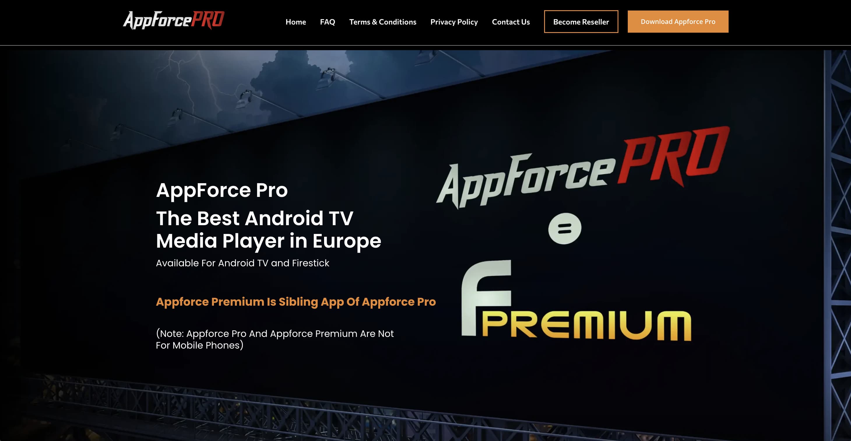 AppForce Pro product interface and cover